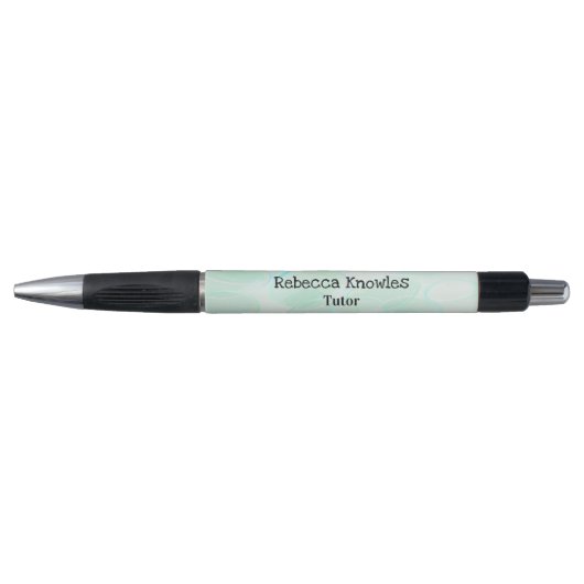 Leuk groen bubbels patroon pen (Voorkant)