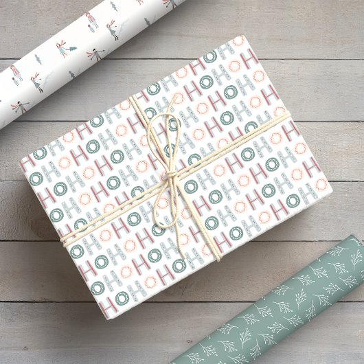 Leuk groen kerst inpakpapier