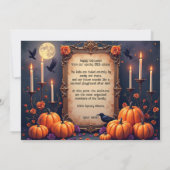 🎃 Leuk Halloween aangepaste fotokaart Kaart (Achterkant)