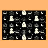 Leuk Halloween Boo Ghost Pattern Tissuepapier