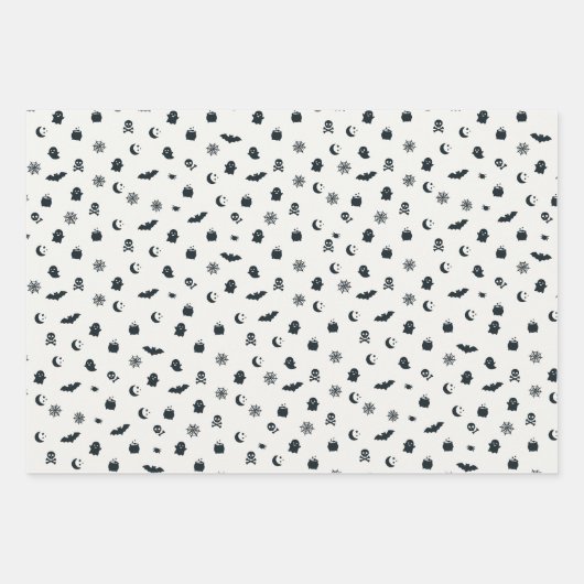 Leuk Halloween-cadeaupapier Inpakpapier Vel (Voorkant)