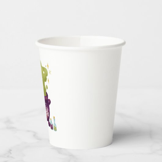 Leuk Halloween Heks Baby shower Papieren Bekers (Links)