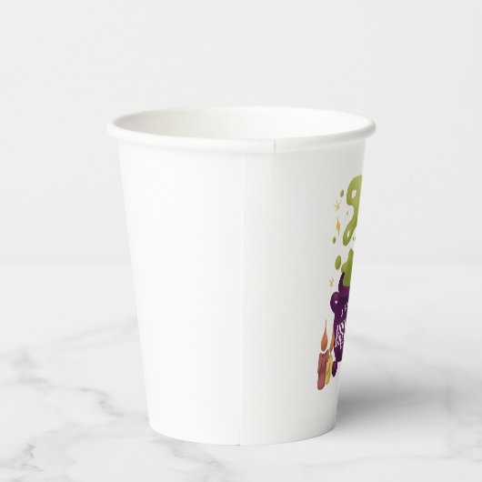 Leuk Halloween Heks Baby shower Papieren Bekers (Rechts)