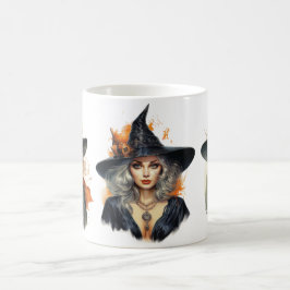Leuk Halloween Heks Spooky Seizoen Koffiemok