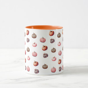 Leuk Halloween/Herfst pompoen patroon Mok