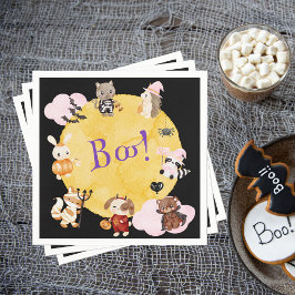 Leuk Halloween Kinder kostuum feest Servet