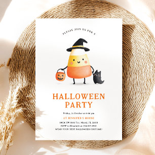 Leuk Halloween Kinder partij Kaart