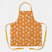 Leuk Halloween Klein Geestjes Patroon Schort (Voorkant)
