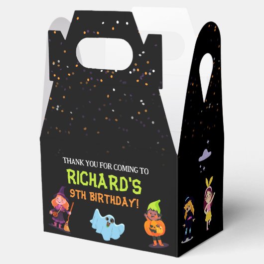 Leuk Halloween kostuum Modern Verjaardagsfeest Bedankdoosjes (Geopend)