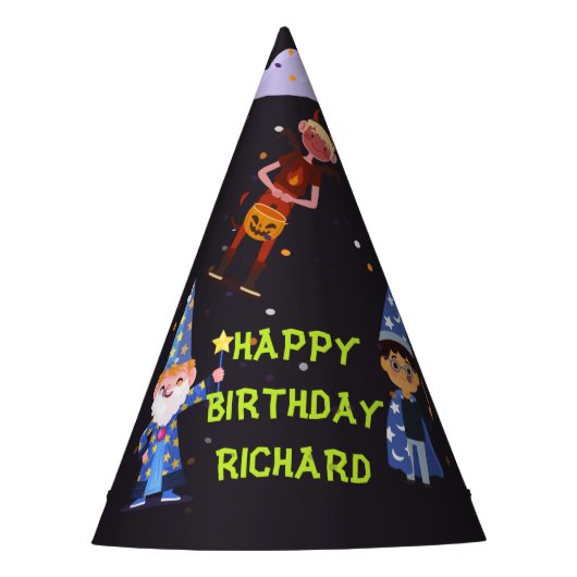 Leuk Halloween kostuum Modern Verjaardagsfeest Feesthoedjes (Voorkant)