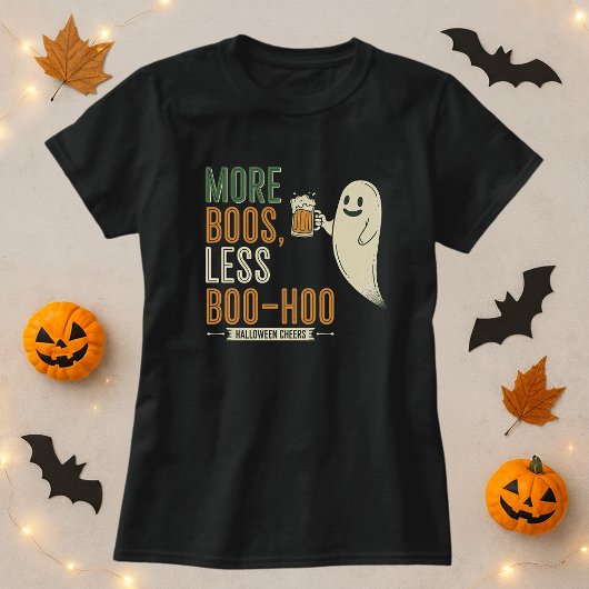 Leuk Halloween Meer Boeken Minder Boo-Hoo Ghost & T-shirt