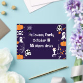 Leuk Halloween patroon Acryl Uitnodigingen (Insitu (Huwelijk))