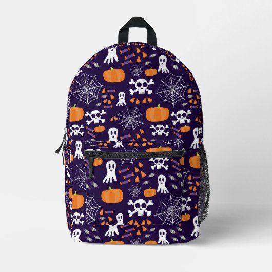 Leuk Halloween patroon Bedrukte Rugzak (Voorkant)
