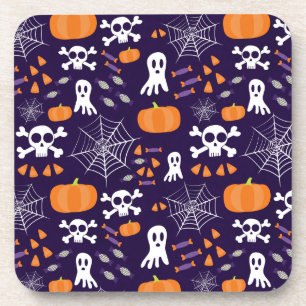 Leuk Halloween patroon Bier Onderzetter