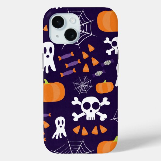 Leuk Halloween patroon Case-Mate iPhone Case (Achterkant)