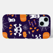 Leuk Halloween patroon Case-Mate iPhone Case (Achterkant (horizontaal))