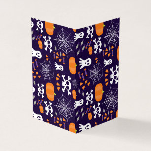 Leuk Halloween patroon Kaart