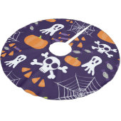 Leuk Halloween patroon Kerstboom Rok (Gekanteld)