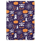Leuk Halloween patroon Klembord (Achterkant)