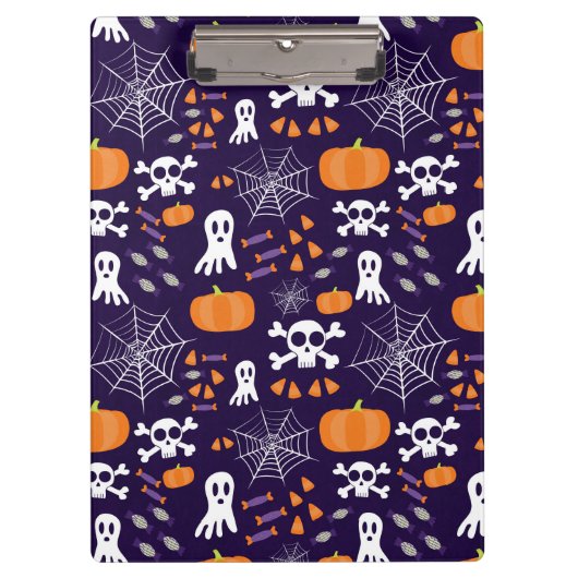 Leuk Halloween patroon Klembord (Voorkant)