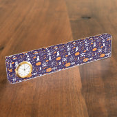 Leuk Halloween patroon Naambordje (Zijkant)