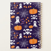 Leuk Halloween patroon Planner (Achterkant)