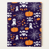 Leuk Halloween patroon Planner (Achterkant)