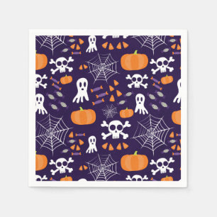 Leuk Halloween patroon Servet
