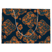 Leuk Halloween Patroon spooky party Groot Cadeauzakje (Achterkant)