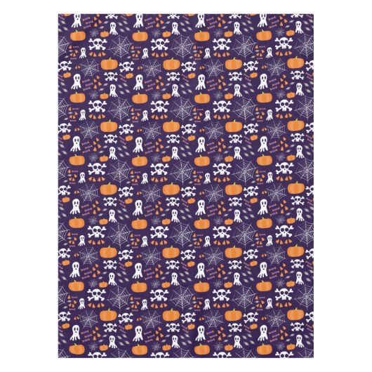 Leuk Halloween patroon Tafelkleed (Voorkant)