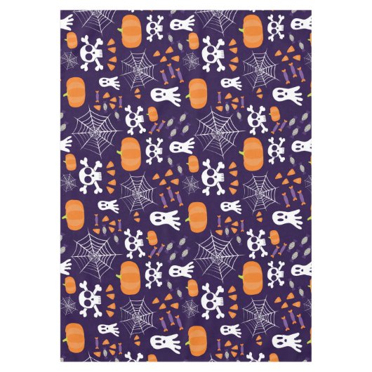 Leuk Halloween patroon Tafelkleed (Voorkant)