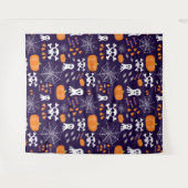 Leuk Halloween patroon Wandkleed (Voorkant (horizontaal))