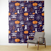 Leuk Halloween patroon Wandkleed (In situ)