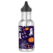 Leuk Halloween patroon Waterfles (Links)