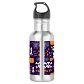 Leuk Halloween patroon Waterfles (Achterkant)