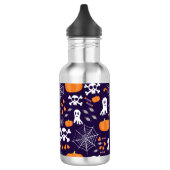 Leuk Halloween patroon Waterfles (Links)