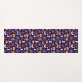 Leuk Halloween patroon Yogamat (Achterkant (horizontaal))
