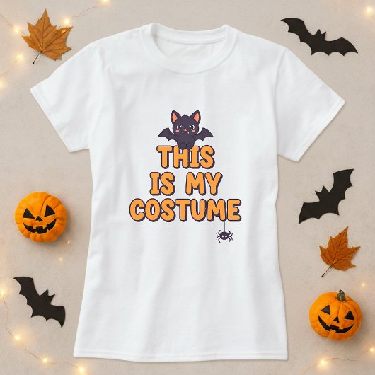 Leuk Halloween Shirt; dit is mijn kostuumstatement T-shirt