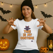 Leuk Halloween Shirt; dit is mijn kostuumstatement T-shirt