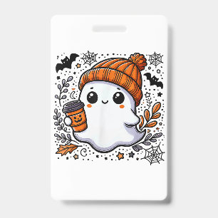 Leuk Halloween shirt voor vrouwen Halloween Geest  Badge