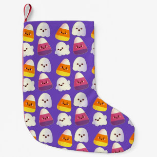 Leuk Halloween Snoep en spookpatroon Kleine Kerstsok