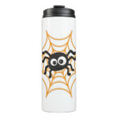 Leuk Halloween Spider Poster Thermosbeker (Voorkant)