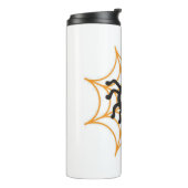 Leuk Halloween Spider Poster Thermosbeker (Gedraaid links)