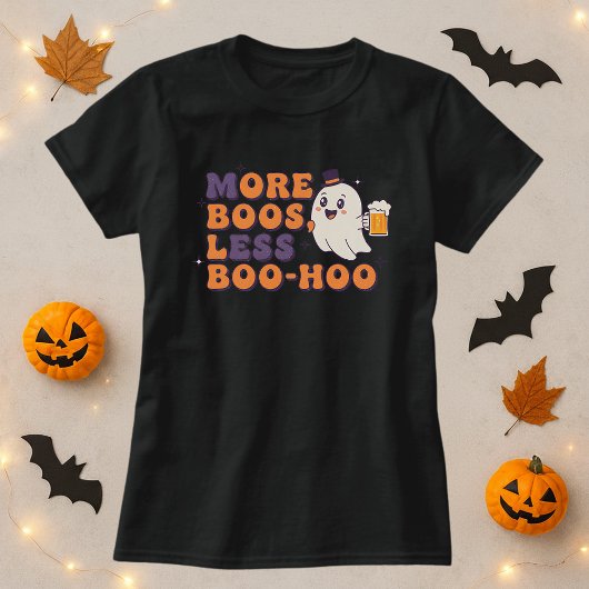 Leuk Halloween T-shirt; Meer Boeken, Minder Boo-Ho T-shirt
