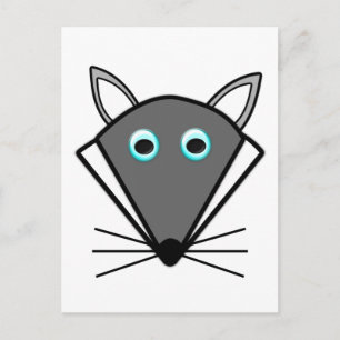 Leuk Halloween Wolf Briefkaart