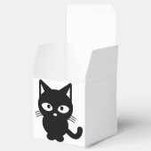 Leuk Halloween Zwart Kat Kat Bedankdoosjes (Geopend)