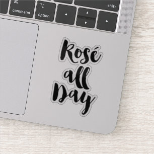 Leuk handgeschreven script "Roos de hele dag" Sticker