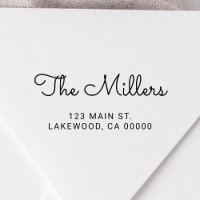 Leuk handschrift script familienaam