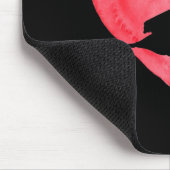 Leuk hart Gans Duck Vogelliefhebber Dierlijke Vale Muismat (Hoek)