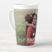 Leuk hart hou van je mam Moederdag foto Latte Mok (Linkerhoek)